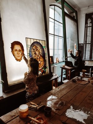 스테인드글라스 공방 및 박물관(프라초브니아 이 무제움 비트라주)